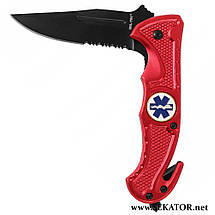Складаний ніж Mil-Tec / Міл-тек рятувальний Paramedic, червоний (Німеччина), фото 4