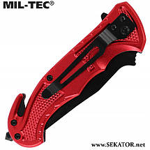 Складаний ніж Mil-Tec / Міл-тек рятувальний Paramedic, червоний (Німеччина), фото 5