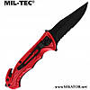 Складаний ніж Mil-Tec / Міл-тек рятувальний Paramedic, червоний (Німеччина), фото 7