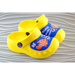 Крокси дитячі Немо (фіолетові 20 см)