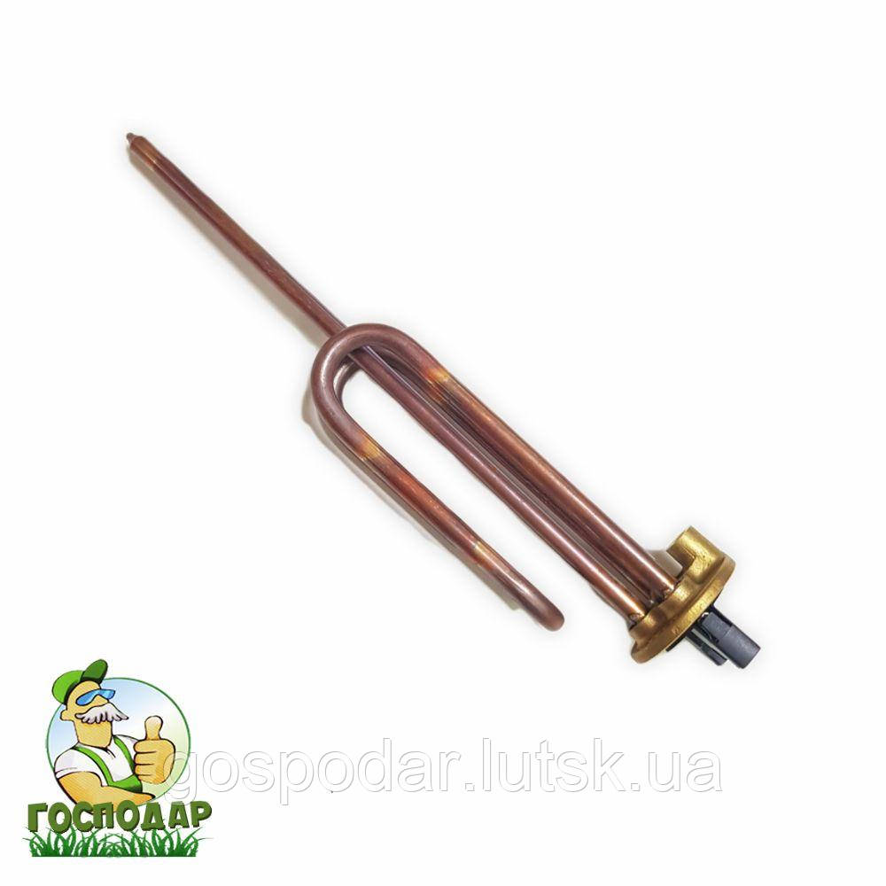 Тен бойлера 1,5 кВт мідний, фланець 4.8 мм, тен 1500Вт виробництва Італії., фото 1