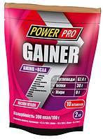 Высокоуглеводный гейнер для набора массы Power Pro Gainer 2 кг