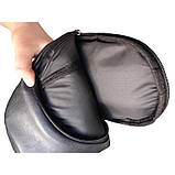 Сумка чоловіча через плече чорна 137В, фото 5