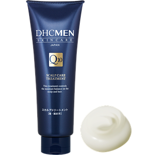 DHC MEN Q10 Scalp Care Treatment Маска для волосся для чоловіків, зволоження, від лупи та жирності волосся, 200 мл