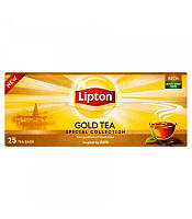 Липтон Lipton чай чорний gold 25/38 г