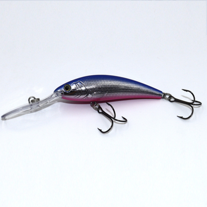 Воблер Bionic Hard Bait Viper SD-90 Sea Word 16 г 135 мм заглиблення 80-400 см сріблясто-синій