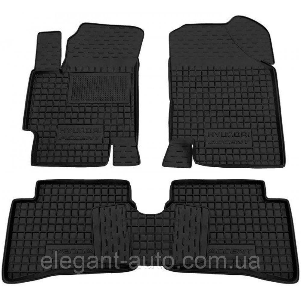 Кілімки салону Hyundai Accent 2006-2010 AvtoGumm 11159