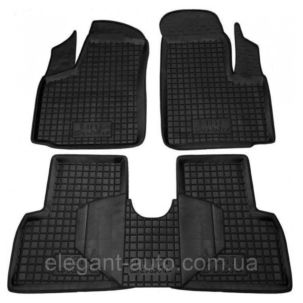 Килимки салона Fiat Doblo 2000-2009 4шт. Avto-Gum(11173)