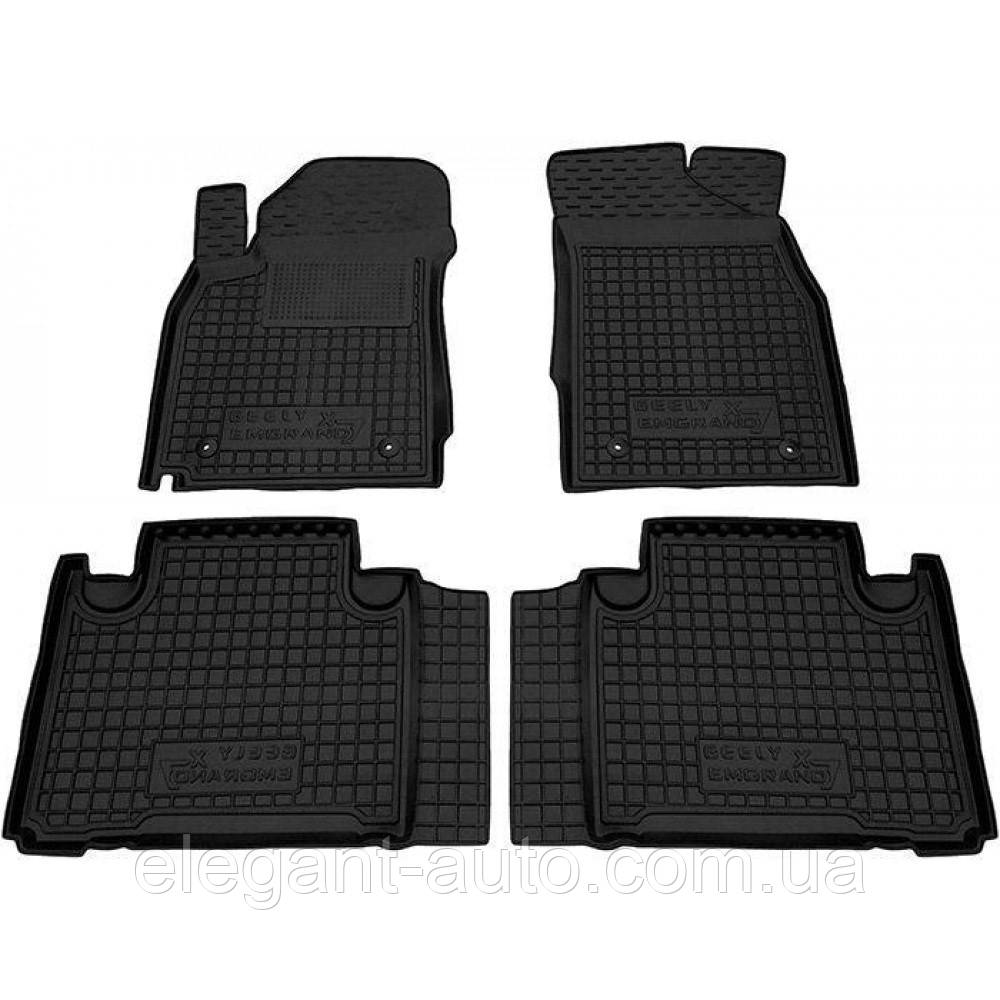 Килимки салона Geely Emgrand X7 13- (4шт) "Avto-Gumm" (11421)