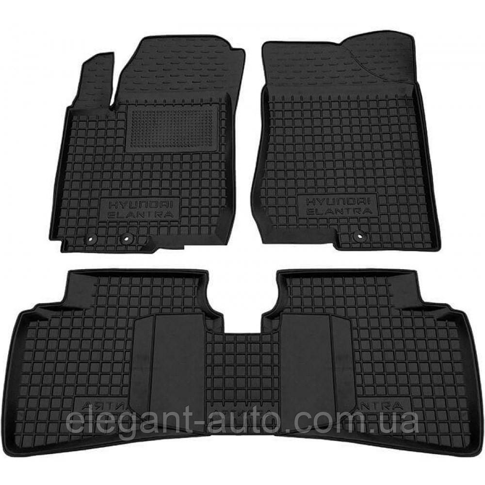 Килимки салона Hyundai Elantra 2007-Avto-Gumm" (11156)
