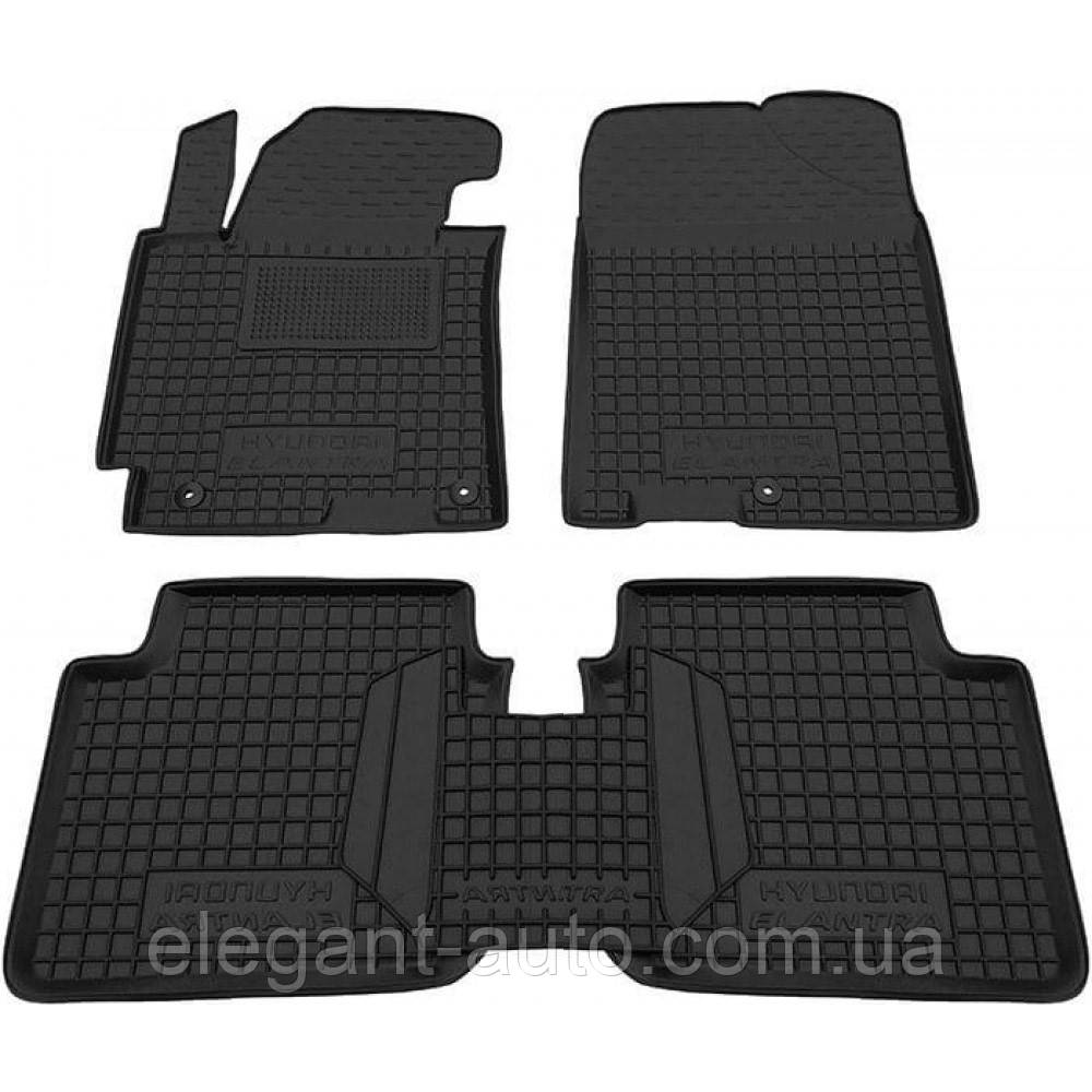 Кілімки салону Hyundai Elantra 2011-2016 AvtoGumm 11157