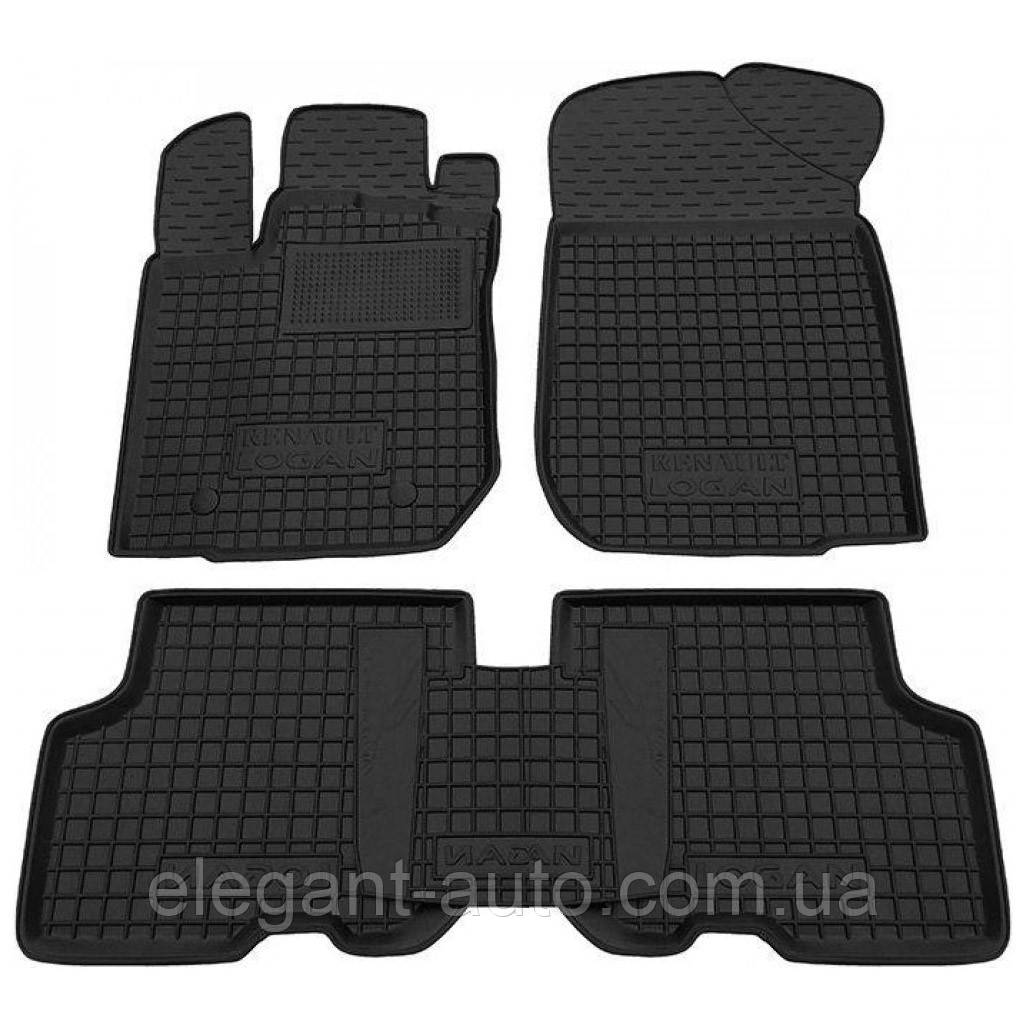 Килимки салона Renault Logan 2013- Sedan "Avto-Gumm" 11276