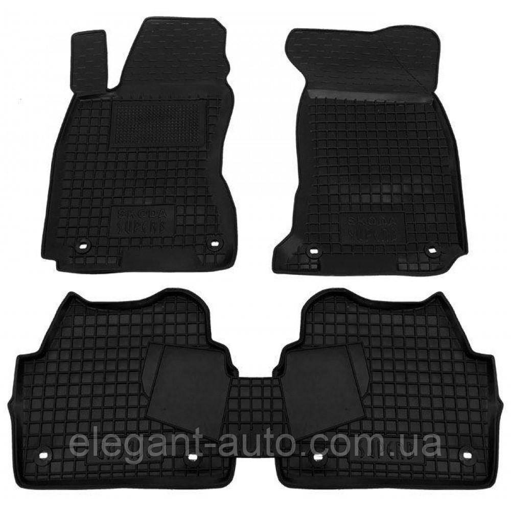 Килимки салона Skoda SuperB 2002-2008 "Avto-Gumm" 11294