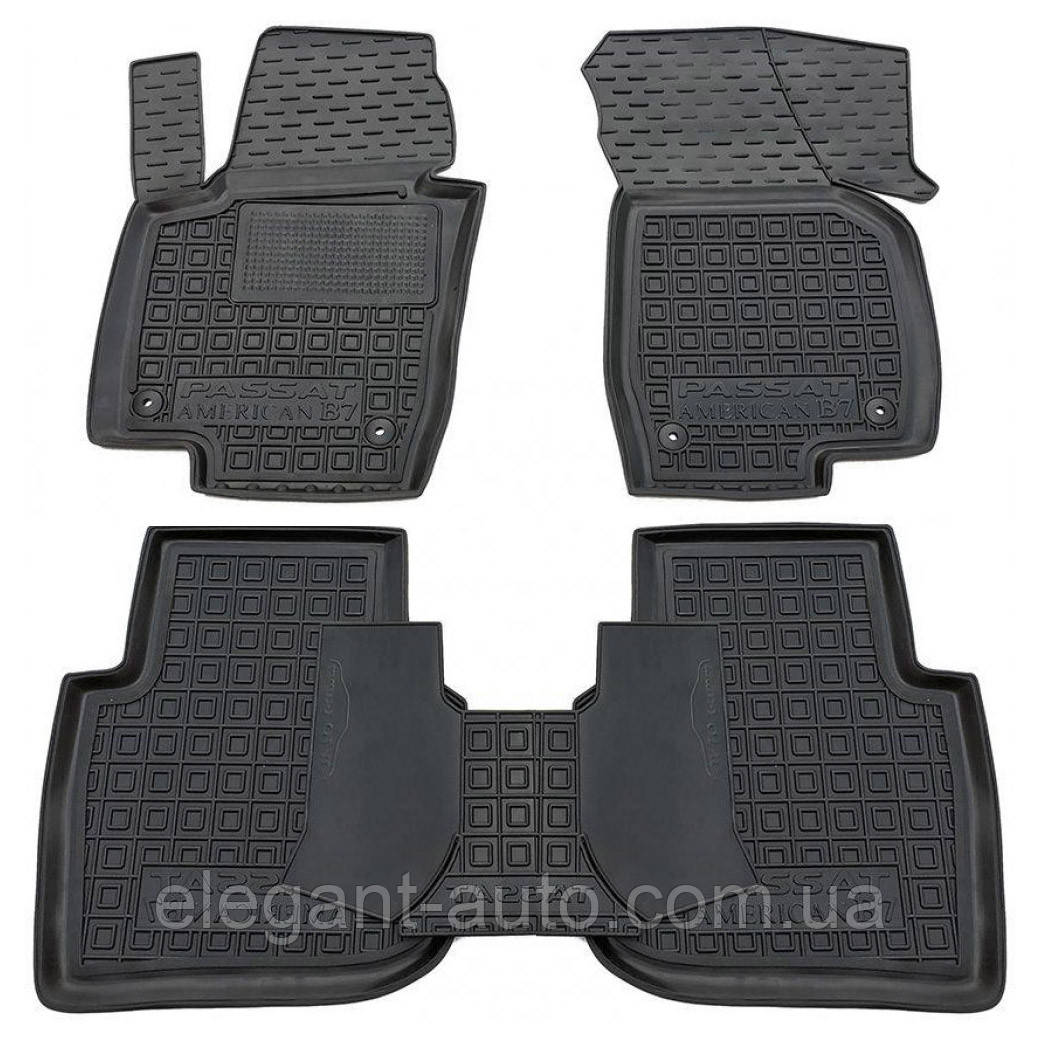 Килимки салона Volkswagen Passat B7 - Америк 2011-2019 5шт "Avto-Gumm" 11671