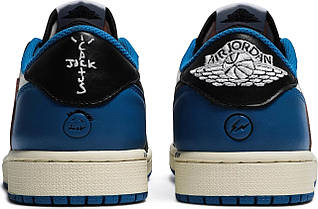 Кросовки Nike Air Jordan 1 Low Fragment x Travis Scott - DM7866-140, фото 5