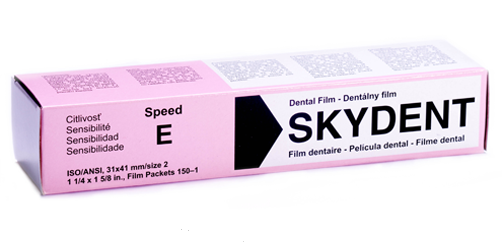 Дентальна рентген-плівка SKYDENT SPEED E (Скайдент Спід Е) 150 кадрів