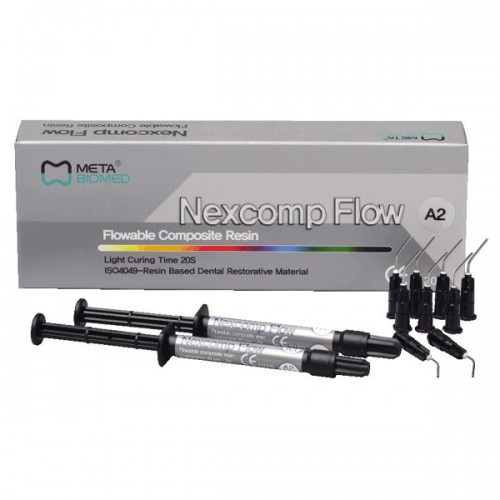 Nexcomp Flow (Некскомп флоу) наногібридний композит шпр 2*2г (Meta Biomed)