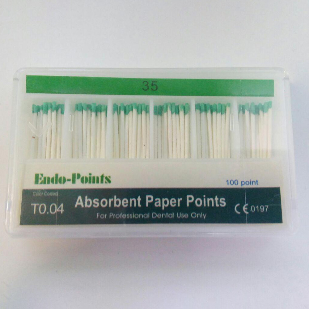 Штифти паперові ENDO POINTS асс (45-80) уп.200шт