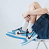 Кросовки Nike Air Jordan 1 Low UNC - 553558-144, фото 10