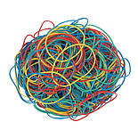 Гумки для грошей кольорові, 500 г, фото 2