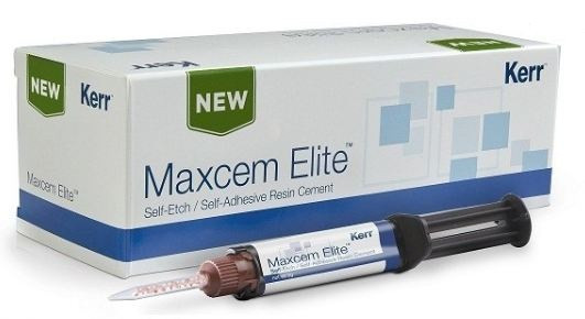Maxcem Elite (Максцем Еліт) самопротравлюючий цемент подвійного затвердіння, шприц 5г
