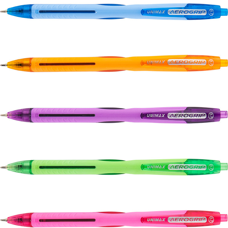 Ручка кулькова автом. Aerogrip-2, синя, фото 1