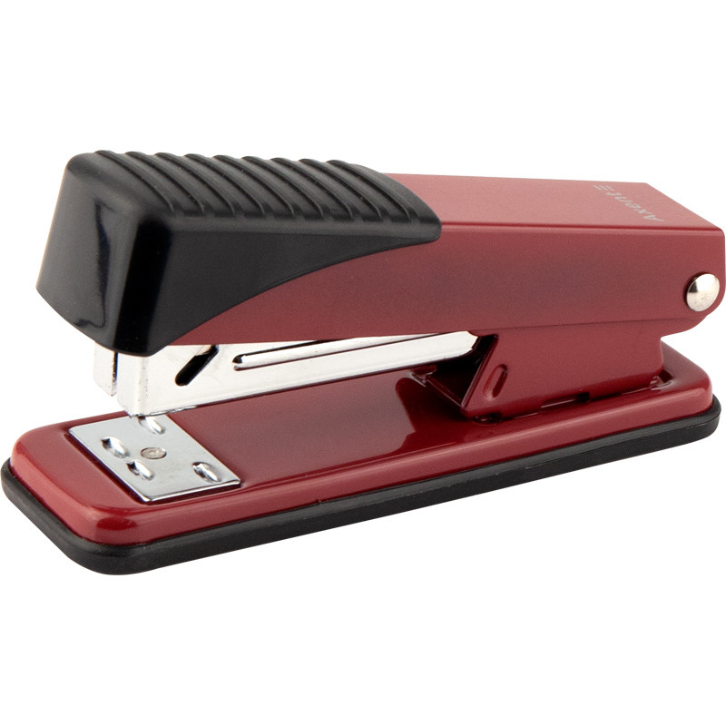 Степлер Exakt-2 метал., №24/6, 25 арк., червоний, фото 1