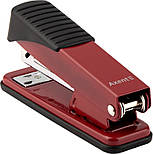 Степлер Exakt-2 метал., №24/6, 25 арк., червоний, фото 2