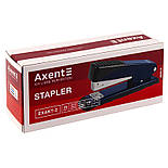 Степлер Exakt-2 метал., №24/6, 25 арк., синій, фото 4
