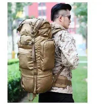 Рюкзак тактичний А21 олива 70L 8145