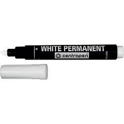 Маркер Permanent White 8586 2.5 мм білий