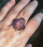 Срібне кільце з аметрином, розмір 19,8, фото 7