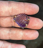 Срібне кільце з аметрином, розмір 19,8, фото 9