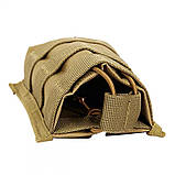 Підсумок MOLLE одинарний під магазини койот пісочний, фото 3