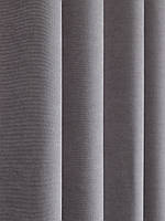 Портьерная ткань Микровелюр №119- серый