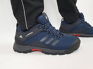 Кросівки демісезонні Adidas ClimaProof Blue Black