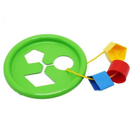Іграшка розвиваюча "Логе кільце" 5 їв, (зелена)