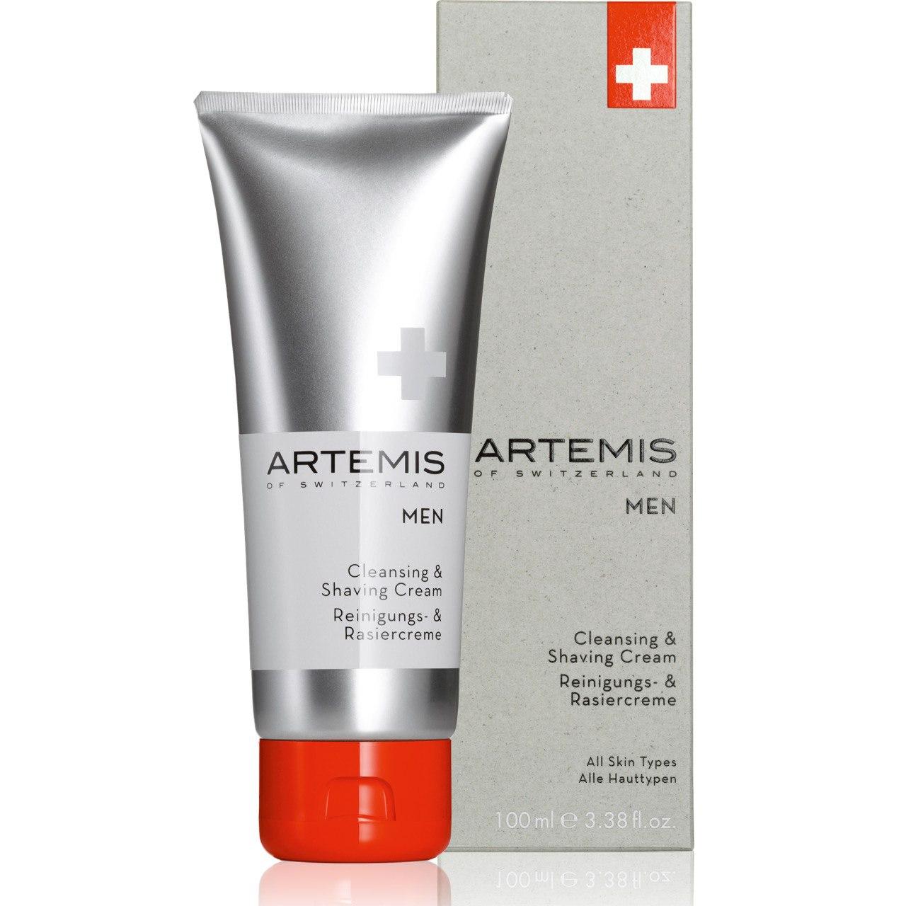 Очисний крем для вмивання й гоління Artemis Men Care Men Артеміс Мен 100 мл