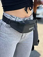 Сумка бананка спортивна для бігу sport bag, сумка на пояс Чорна