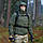 Куртка Helikon-Tex® Gunfighter Jacket - Shark Skin Windblocker - Olive Green, фото 4