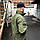 Куртка Helikon-Tex® Gunfighter Jacket - Shark Skin Windblocker - Olive Green, фото 8