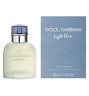 Мужские духи Dolce & Gabbana Light Blue Pour Homme Туалетная вода 40 ml/мл оригинал