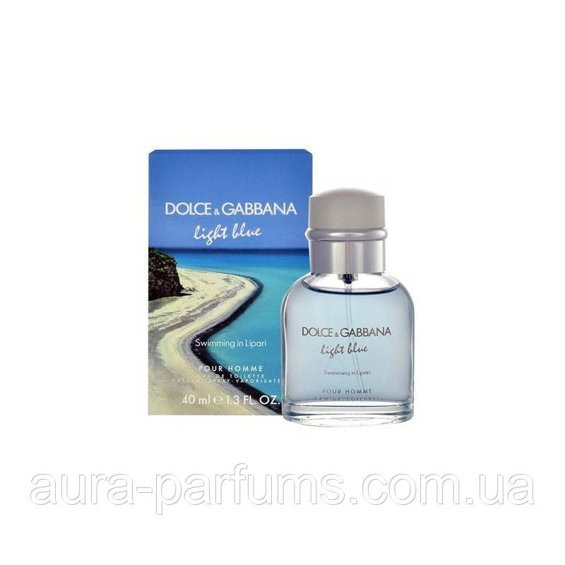 Мужские духи Dolce & Gabbana Light Blue Swimming in Lipari m 40 ml/мл Туалетная вода оригинал - фото 1 - id-p1666180513