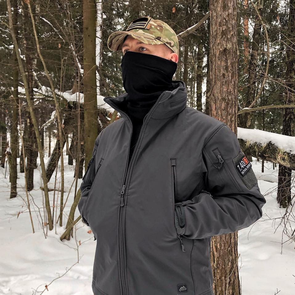 Helikon Tex Gunfighter Jacket Shark Skin Windblocker Shadow Grey ID 284431649 5025 Prom.ua