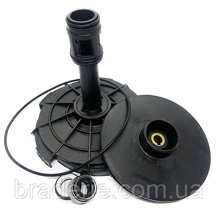 Ремкомплект поверхневого насоса для води JET100A (80)/Jet110B крильчатка, дифузор з трубкою, сальники, фото 1