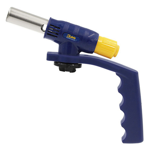 Газовий пальник сопло 20 мм, 1300°С, п'єзопідпал туристичний Kubis 01-07-0111 з додатковою рукояткою