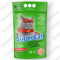 Super Cat Стандарт наполнитель для кошек с ароматизатором, 3 кг - 3 кг