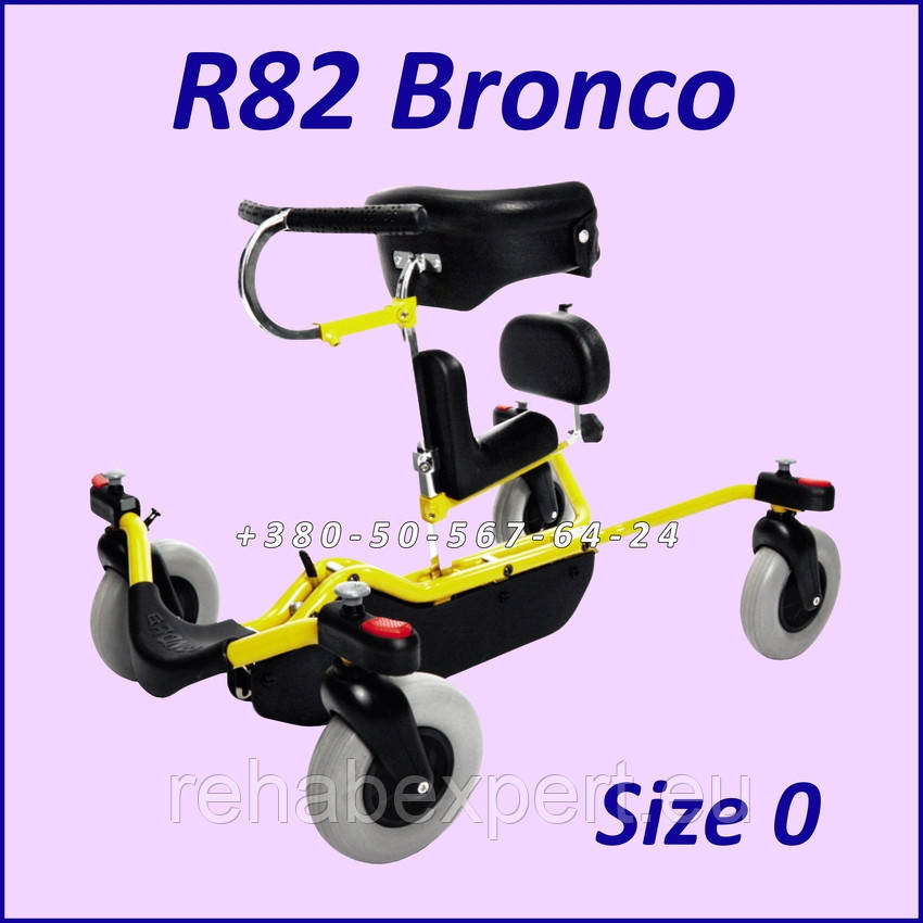 Ходунки для науки проходження дітей із ДЦП R82 Bronco Special Needs Gait Trainer Size 0