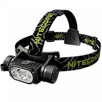 Мощный налобный фонарь Nitecore HC65 V2 Original (USB Type-C), 1750LM, Luminus SST-40-W Красный свет