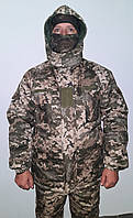 Куртка бушлат зимова ЗСУ піксель холлофайбер з флісом 48,50,52,54,56,58 розміри